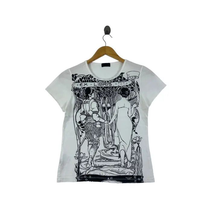Paul Smith PAUL SMITH BLACK Label Ex Libris Art Nouveau Tee Shirt Size M / US 6-8 / IT 42-44 - 1 Thumbnail