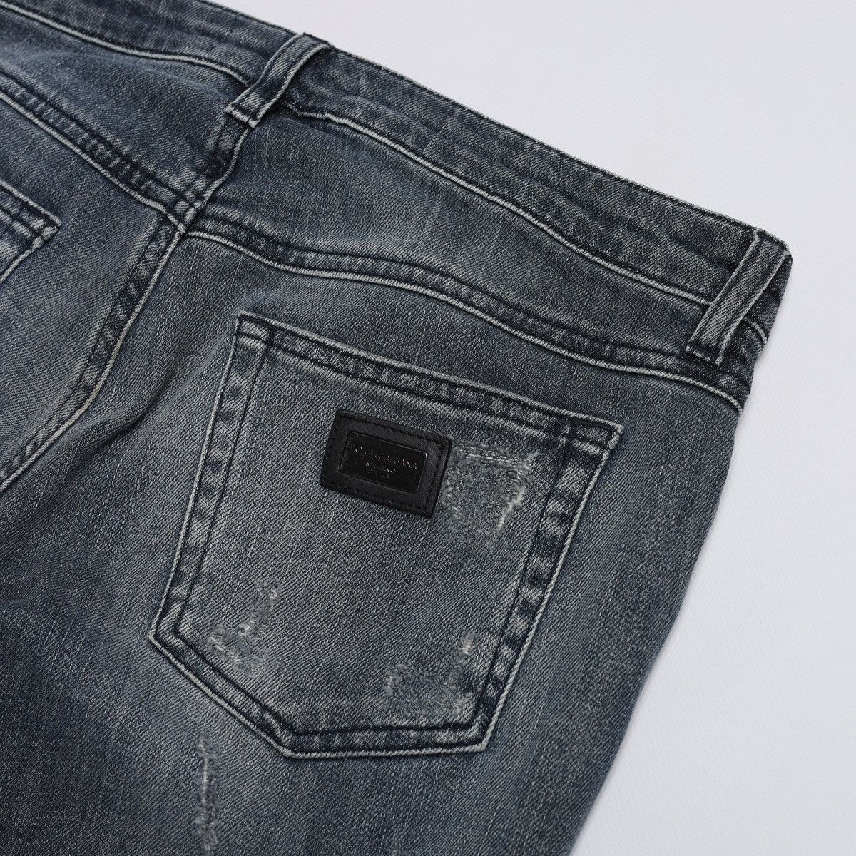 Dolce & Gabbana Dolce Gabbana Distressed Jeans Denim Pants Size 28" / US 6 / IT 42 - 8 Thumbnail