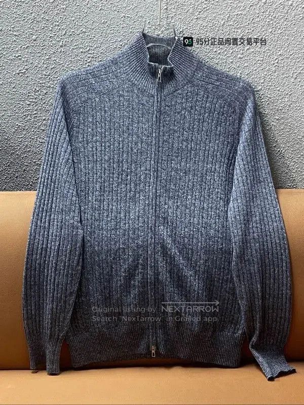 Loro Piana Loro Piana Men's Solid Cable. Size US M / EU 48-50 / 2 - 3 Thumbnail