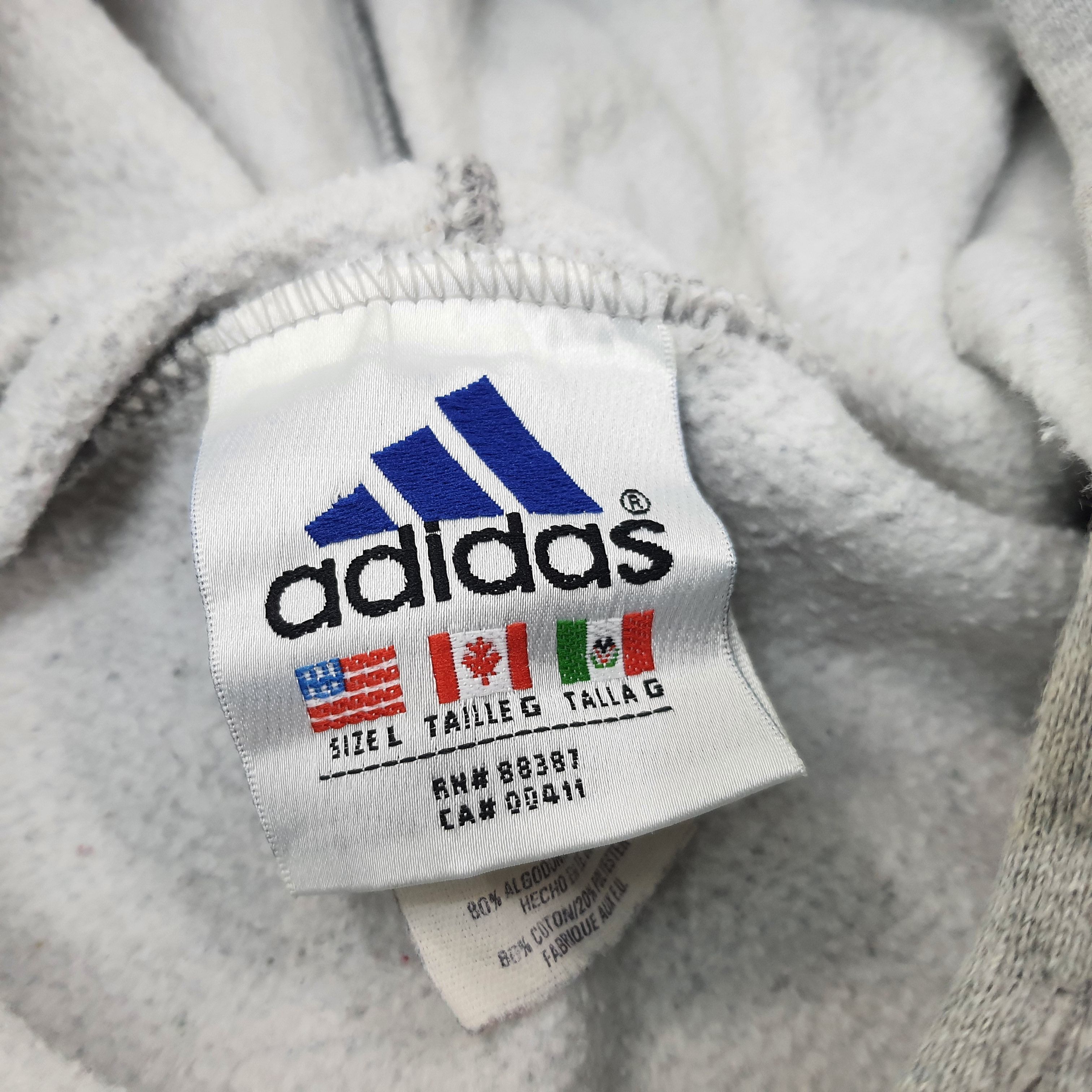 Adidas Vintage Adidas University of Tennessee Vols Hoodie C256N8 Size US XL / EU 56 / 4 - 5 Thumbnail