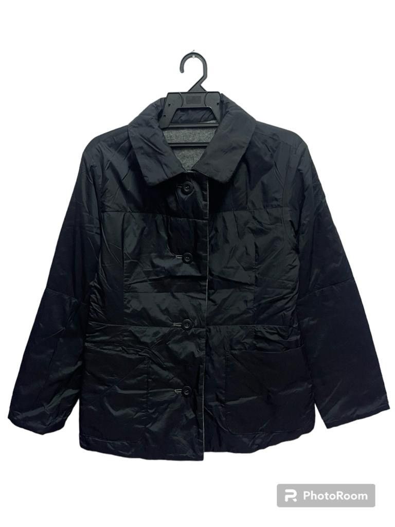 Issey Miyake 90s ISSEY MIYAKE by Plantation Wool Reversible Black Jacket Size US M / EU 48-50 / 2 - 7 Thumbnail