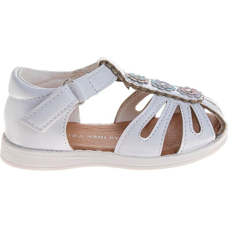 Laura Ashley Laura Ashley Toddler Girls Size 7 White Flat Sandals Size US 7 / IT 37 - 2 Thumbnail