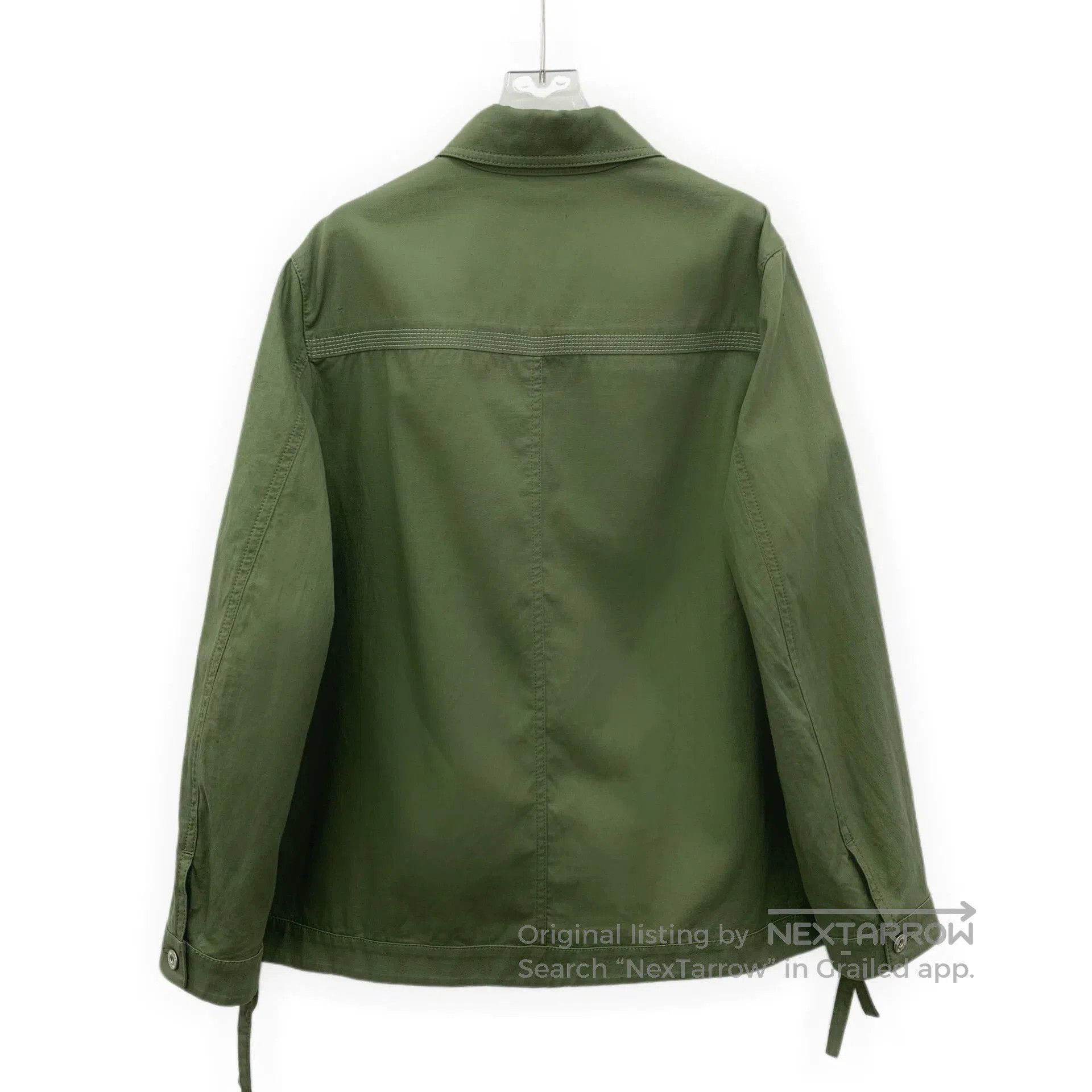 Loewe Loewe Green Logo Cotton Jacket S. Size US S / EU 44-46 / 1 - 2 Thumbnail