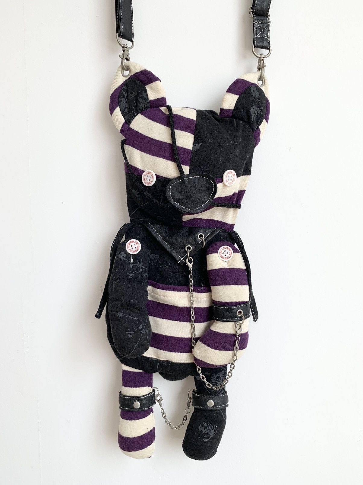 Japanese Brand Y2K Blood Storm Gothic Teddy Bear Bag Size ONE SIZE - 1 Thumbnail
