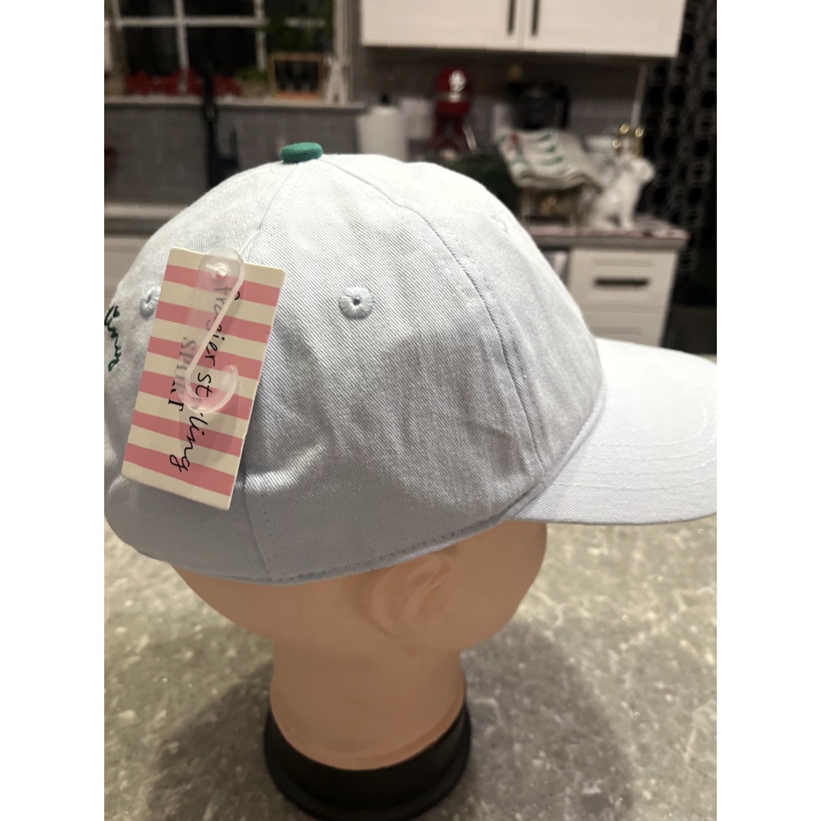 Vintage VINTAGE FRASIER STERLING TENNIS CLUB HAT BLUE/GREEN NWT Unisex Adults Hat MensWomens GirlsBoys Size ONE SIZE - 4 Thumbnail