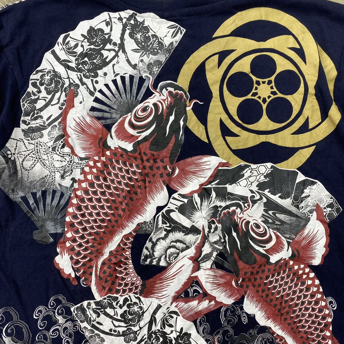 Bullet Noise 2000s Bullet Noise Koi Japanese Karakuri Tamashii Style Tee Size US L / EU 52-54 / 3 - 4 Thumbnail