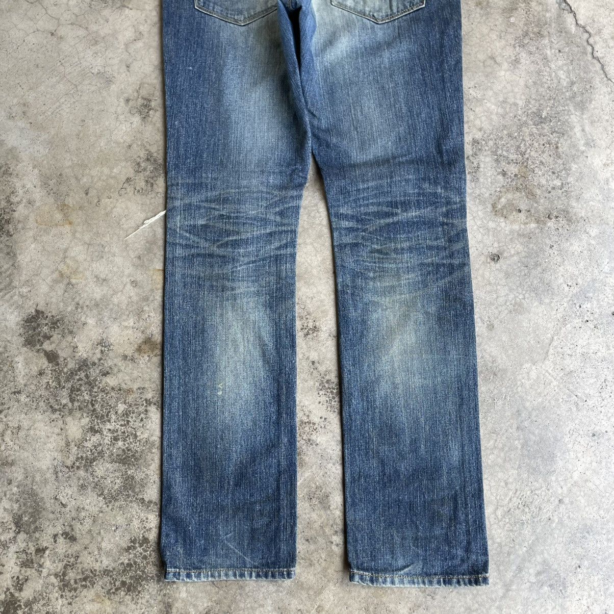 Morgan Homme 🔥🇯🇵Morgan Homme Japan Made Ripped Distress Denim Jeans Size US 31 - 6 Thumbnail