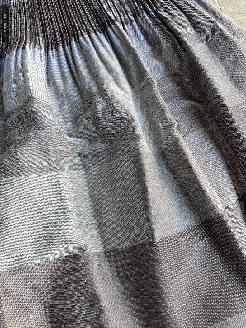 Issey Miyake issey miyake size:2 Checkered skirt 2506-Nextarrow Size 42" / US 20 - 2 Thumbnail