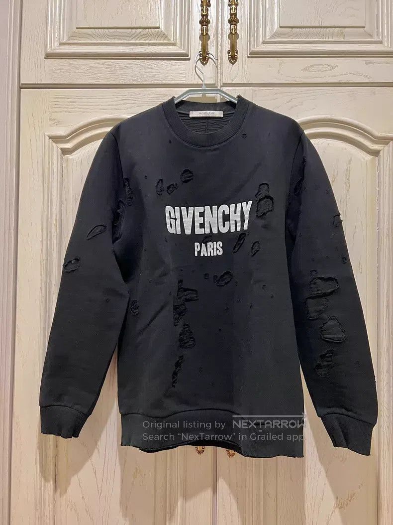 Givenchy Givenchy Ripped Hoodie Size US XS / EU 42 / 0 - 2 Thumbnail