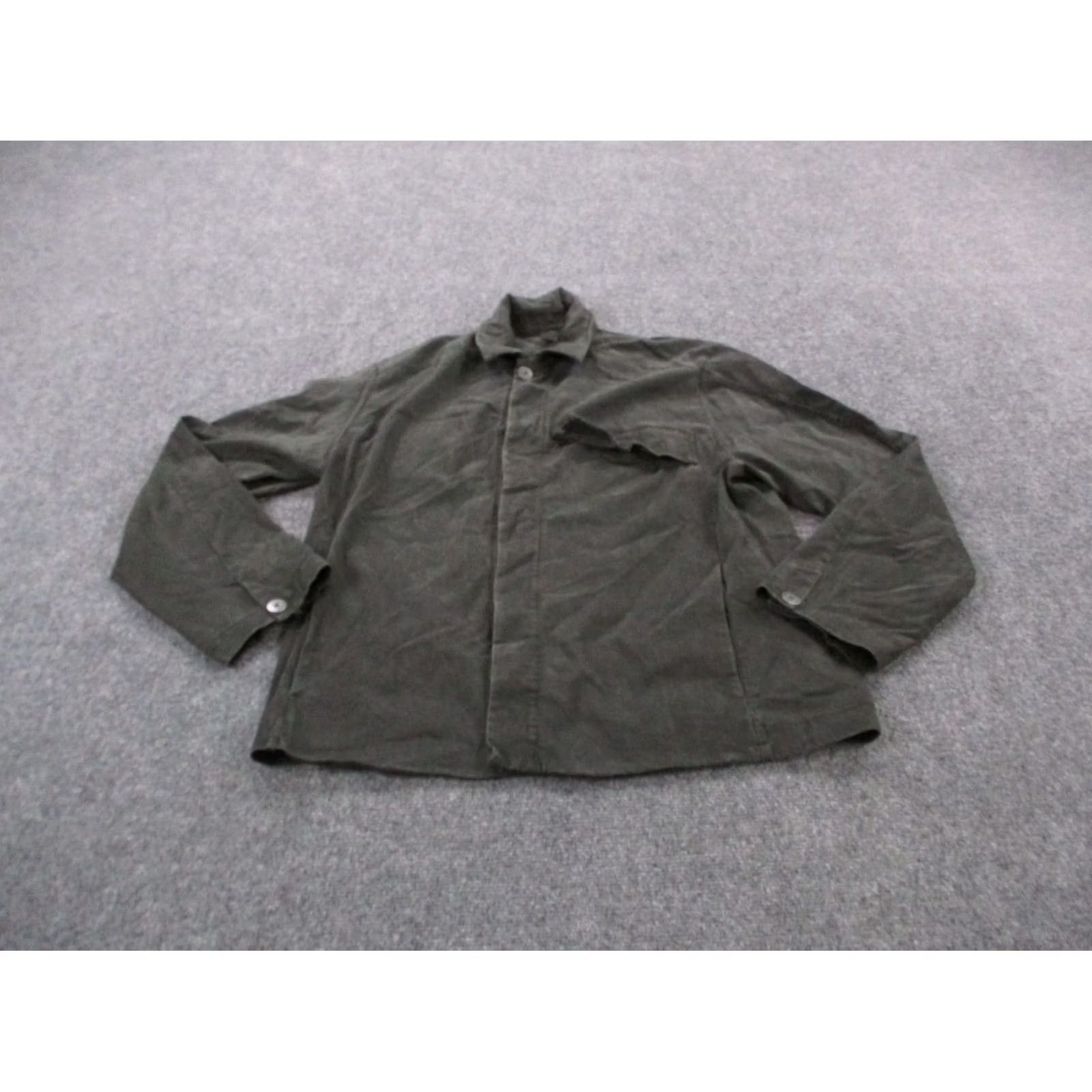 Other Jacket Mens XL Gray Canvas Windbreaker Outdoor Lightweight Size US XL / EU 56 / 4 - 2 Thumbnail