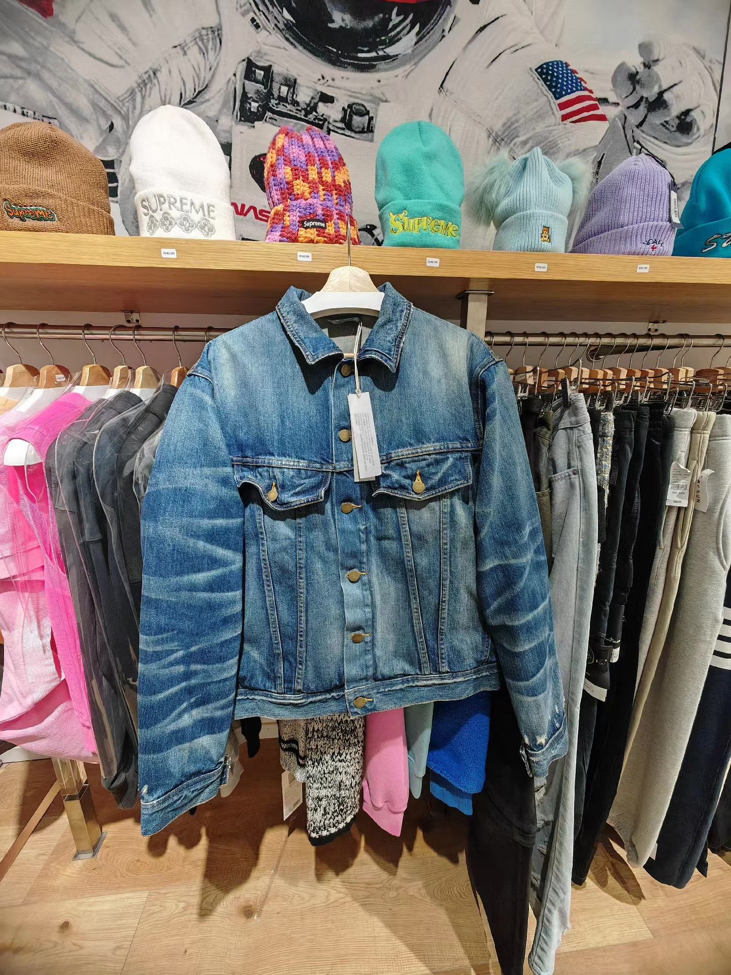 Fear of God Fear of God Mainline Denim Trucker Jacket 3 Year Wash Q15 Size US M / EU 48-50 / 2 - 1 Thumbnail