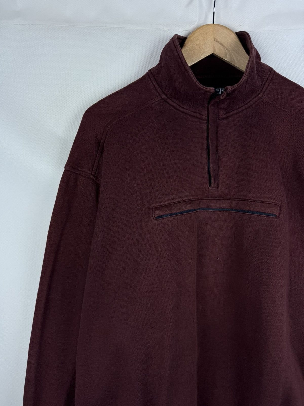 Yves Saint Laurent YSL Yves Saint Laurent Vintage 1/4 Zip Sweatshirt Pullover Size US XXL / EU 58 / 5 - 4 Thumbnail
