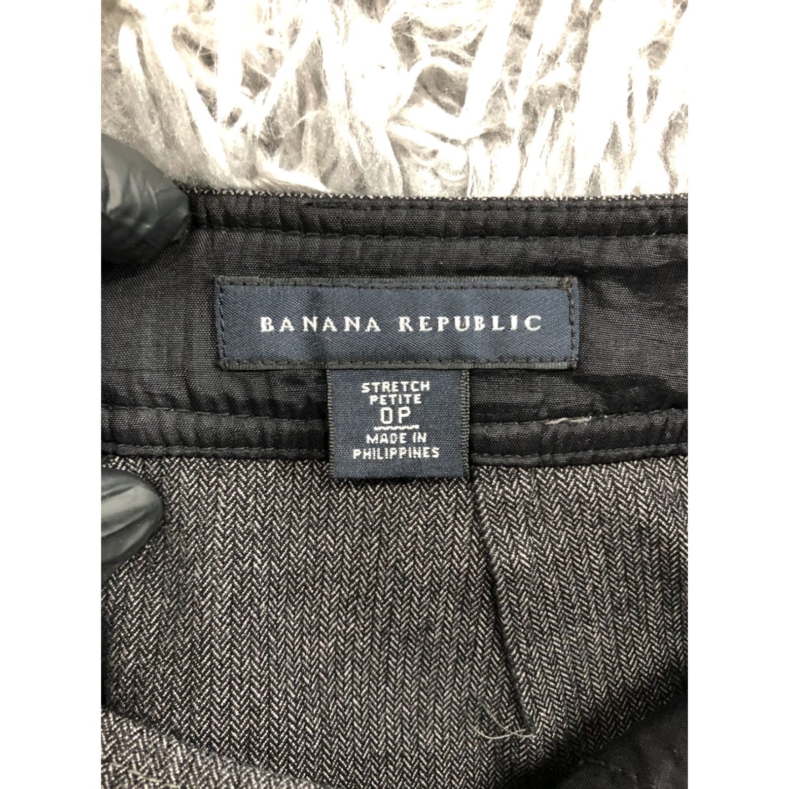 Banana Republic Banana Republic Skirt Womens 0P Petite Midi Denim Gray Regular Slit Pockets Barbie Buttons City 90s? Size 25" / US 0 / IT 36 - 7 Thumbnail