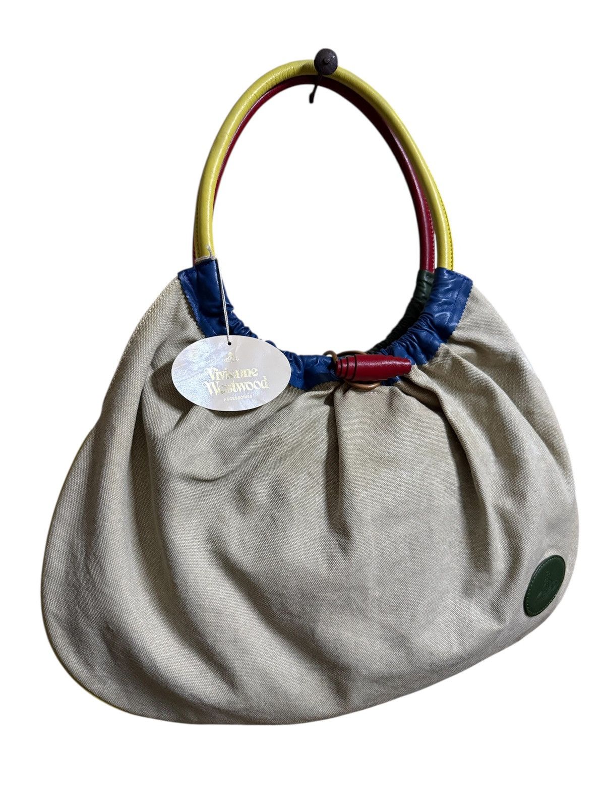Vivienne Westwood Vivienne Westwood Shoulder Bag Leather Canvas Multicolour Size ONE SIZE - 2 Thumbnail