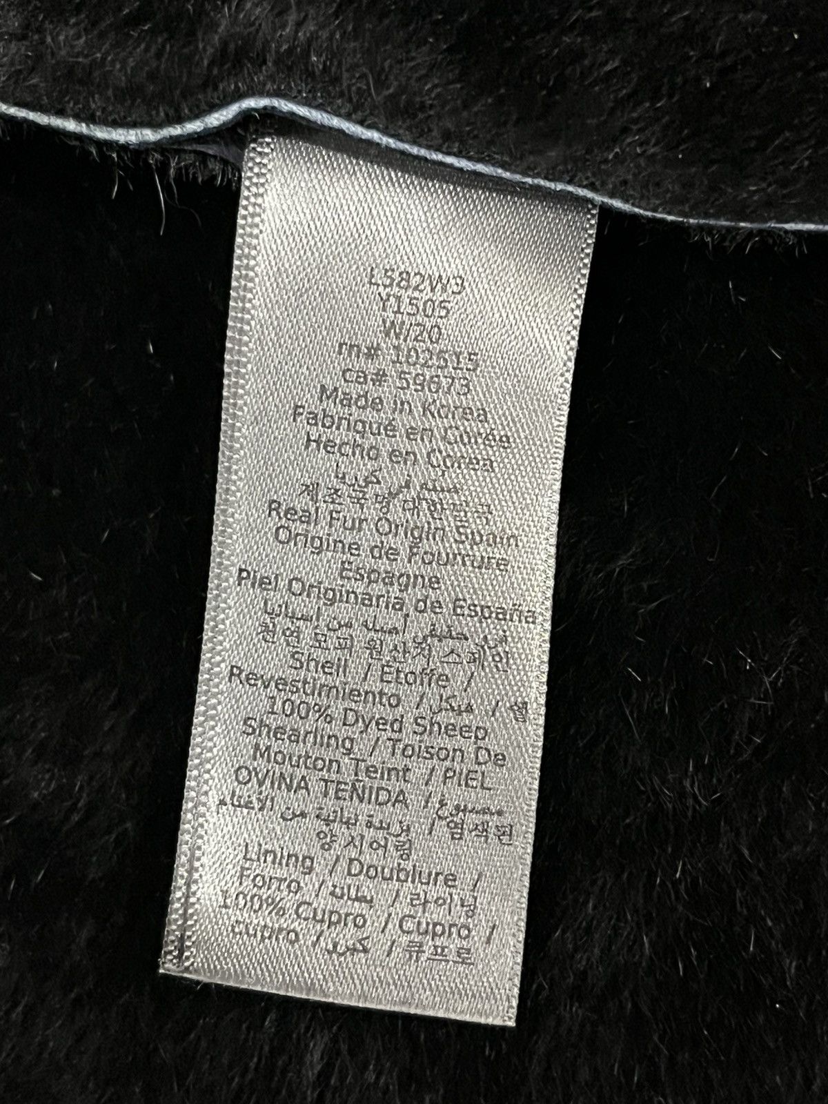 John Varvatos Shearling coat. Size EU 46 US 36. Small-medium Size US S / EU 44-46 / 1 - 5 Thumbnail