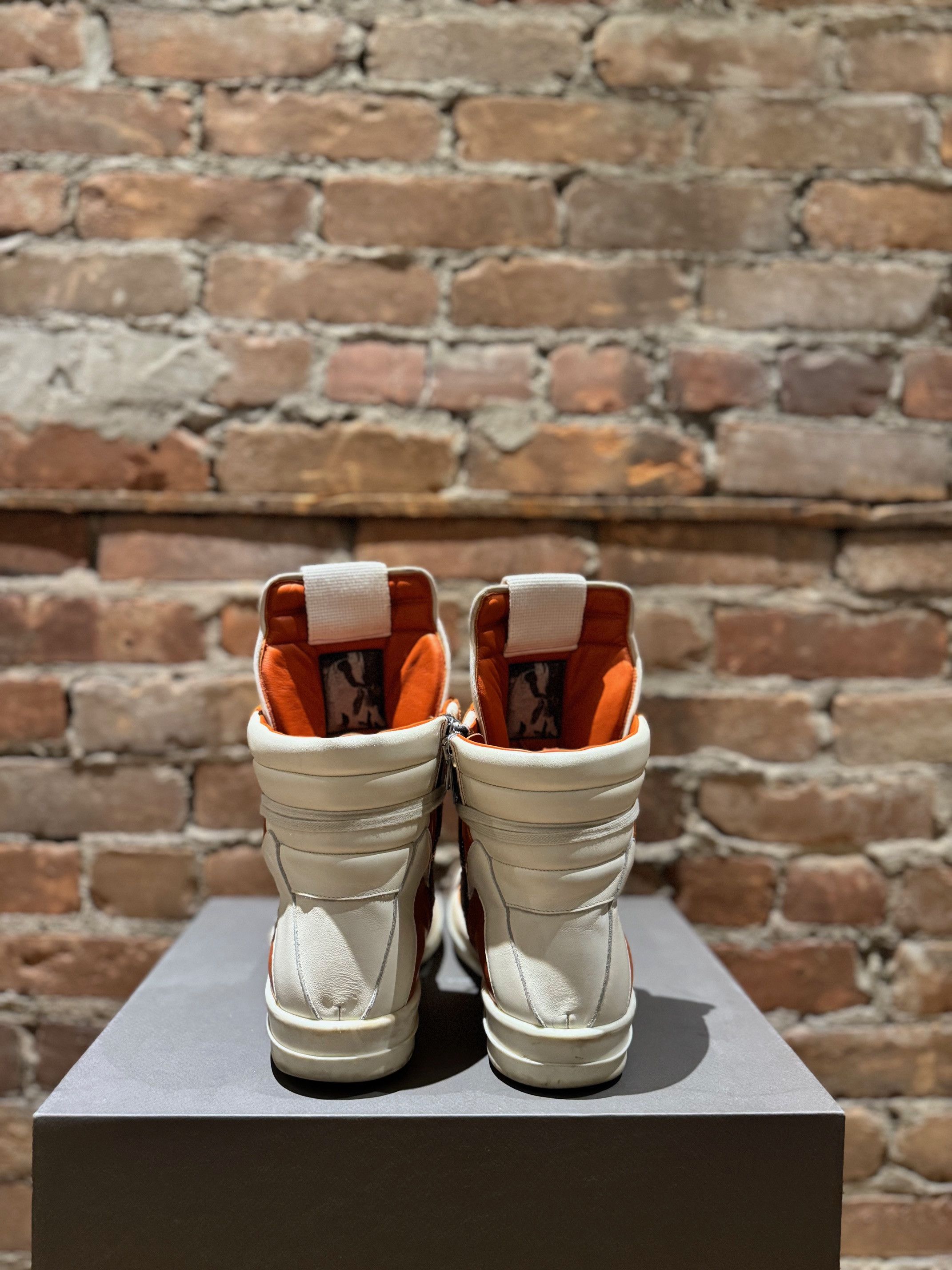 Rick Owens Rick Owens Mainline Geobasket — Orange/Milk — Size EU 42 Size US 9 / EU 42 - 4 Thumbnail