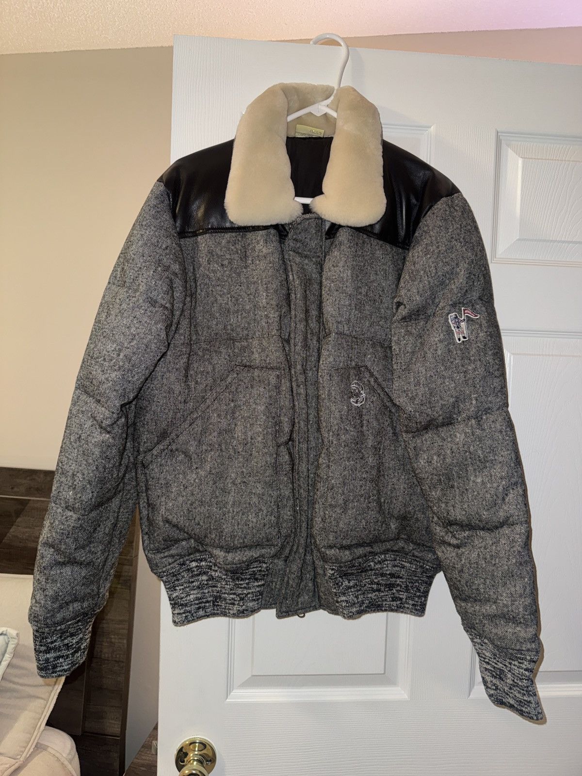 Billionaire Boys Club Billionaire Boys Club Wool Puffer Jacket Size L Size US L / EU 52-54 / 3 - 3 Thumbnail