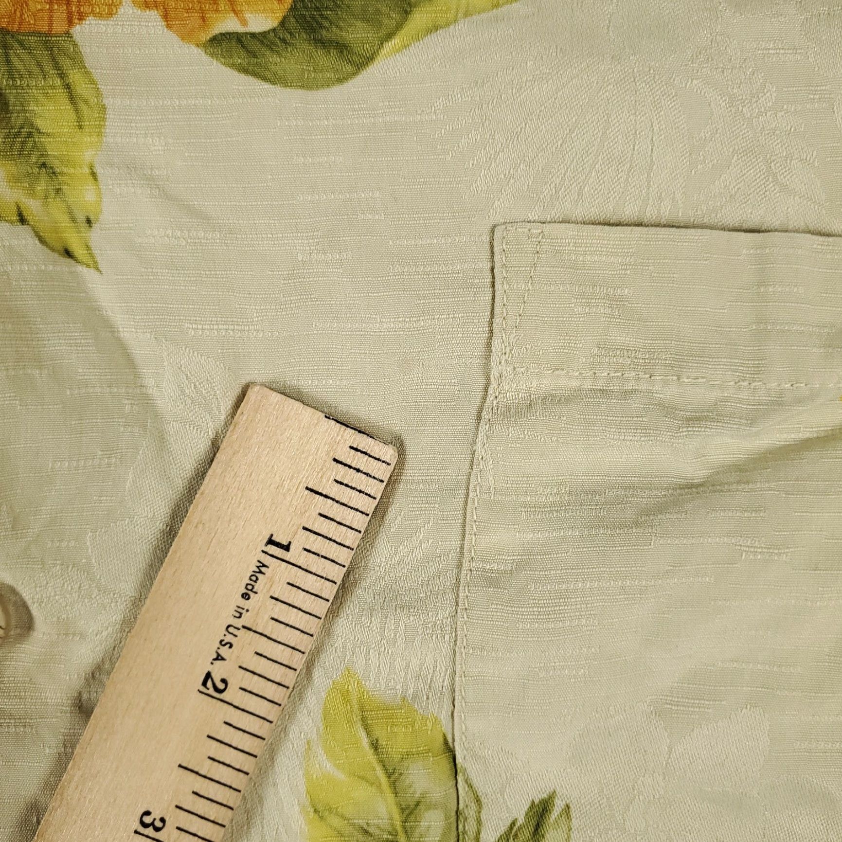 Tommy Bahama Tommy Bahama Shirt Mens XL Beige Yellow Floral Tropical Button Up Short Sleeve Silk Size US XL / EU 56 / 4 - 5 Thumbnail