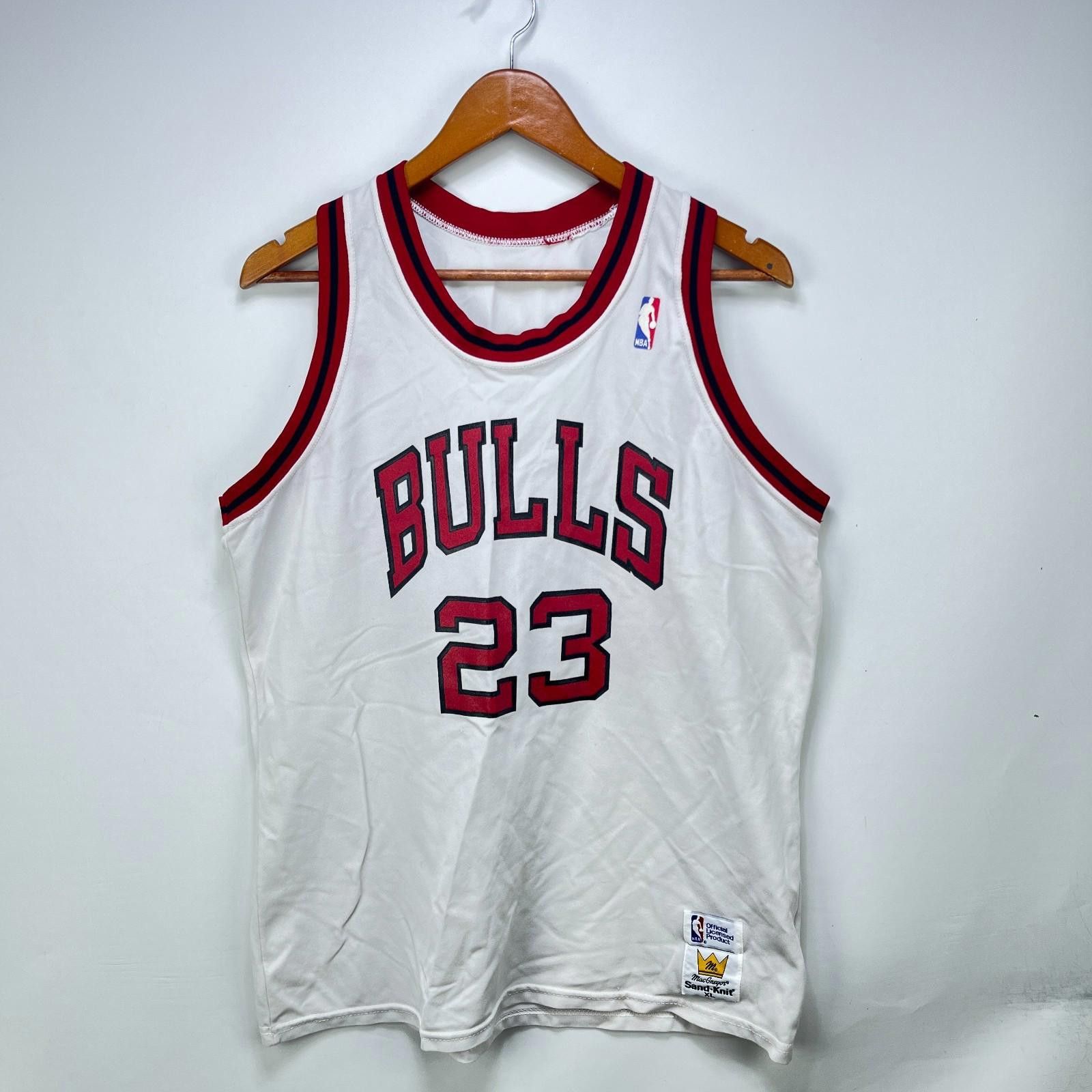 MacGregor Vintage 80s Chicago Bulls Michael Jordan NBA Jersey XL 23 Size ONE SIZE - 1 Thumbnail