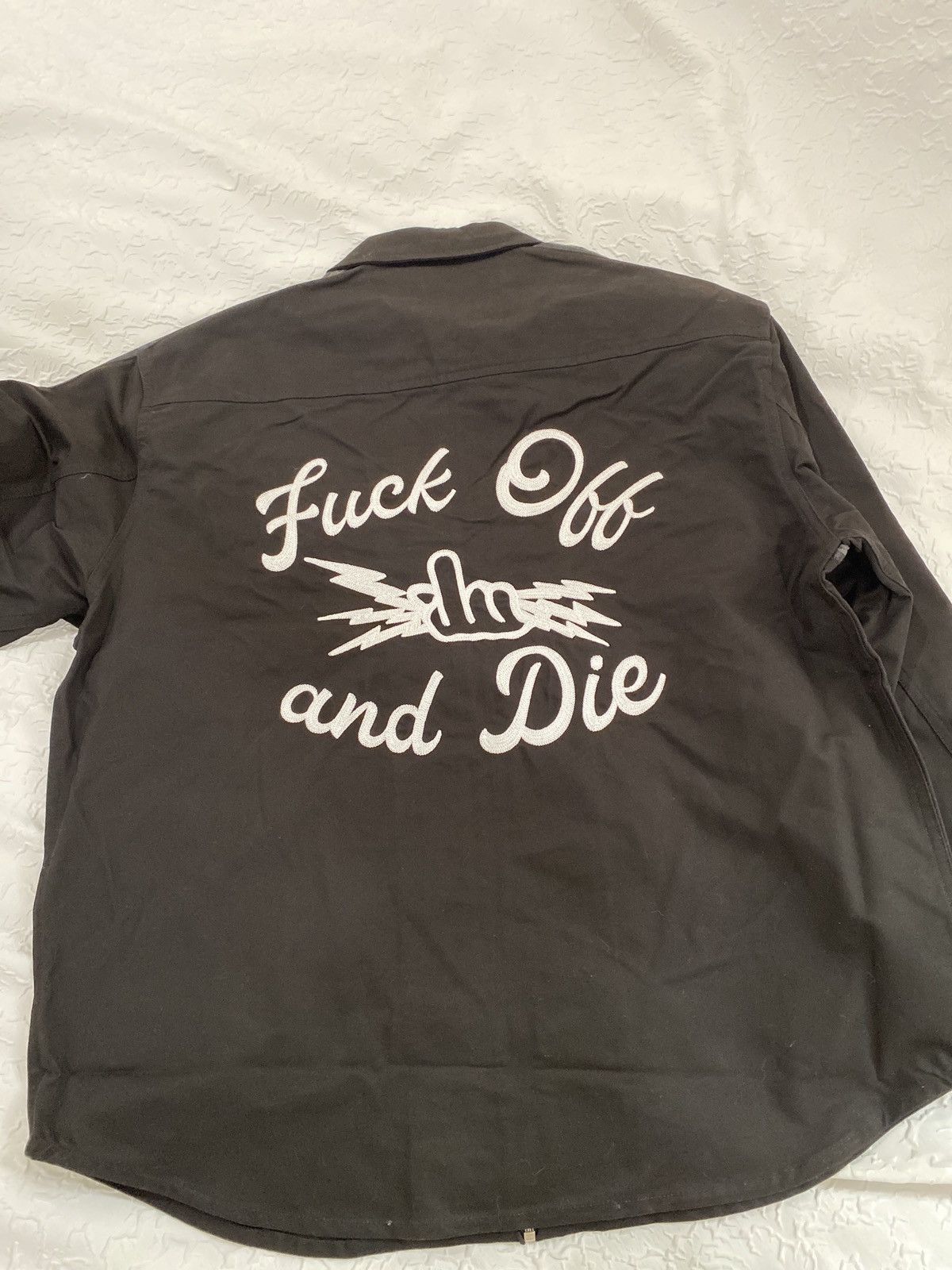Fuck The Population Work shirt zip up ftp Size US XL / EU 56 / 4 - 2 Thumbnail