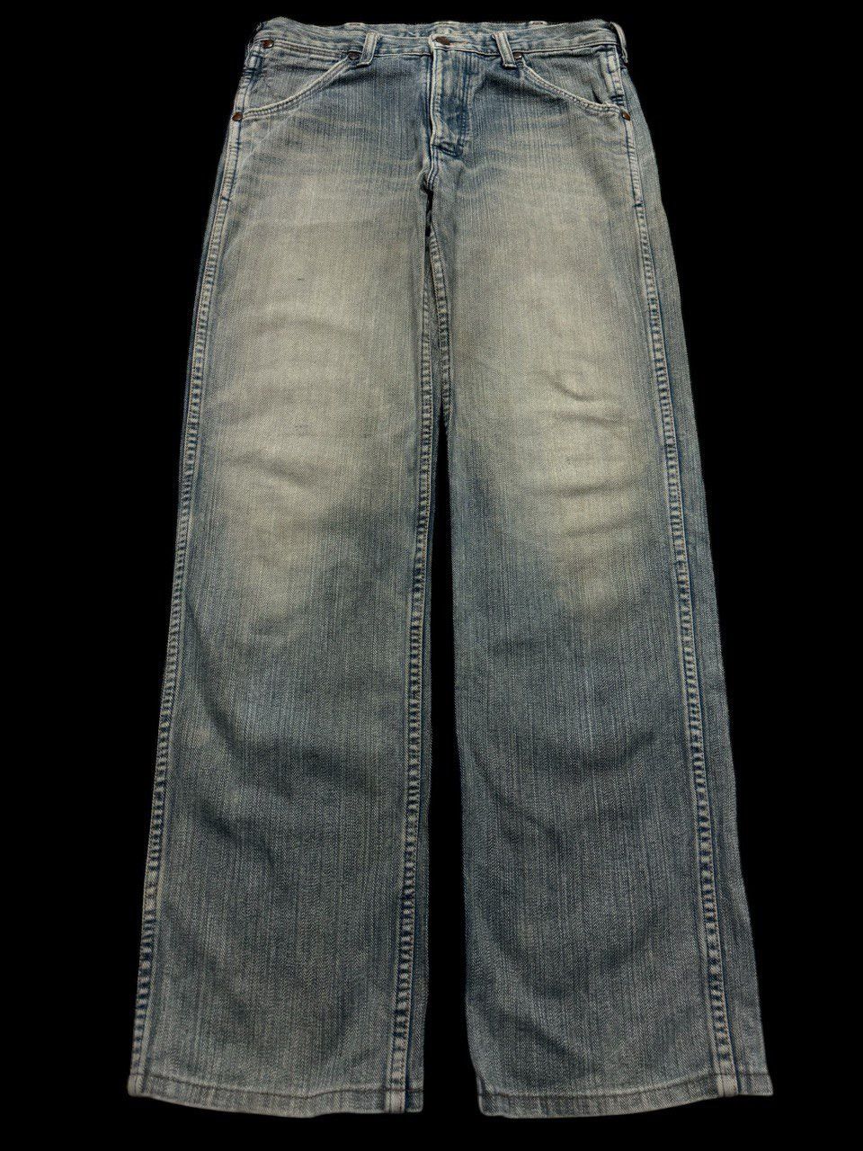 Other INSANE THRASHED 90s Wrangler Mudwash Distressed Sick Style Size US 30 / EU 46 - 2 Thumbnail