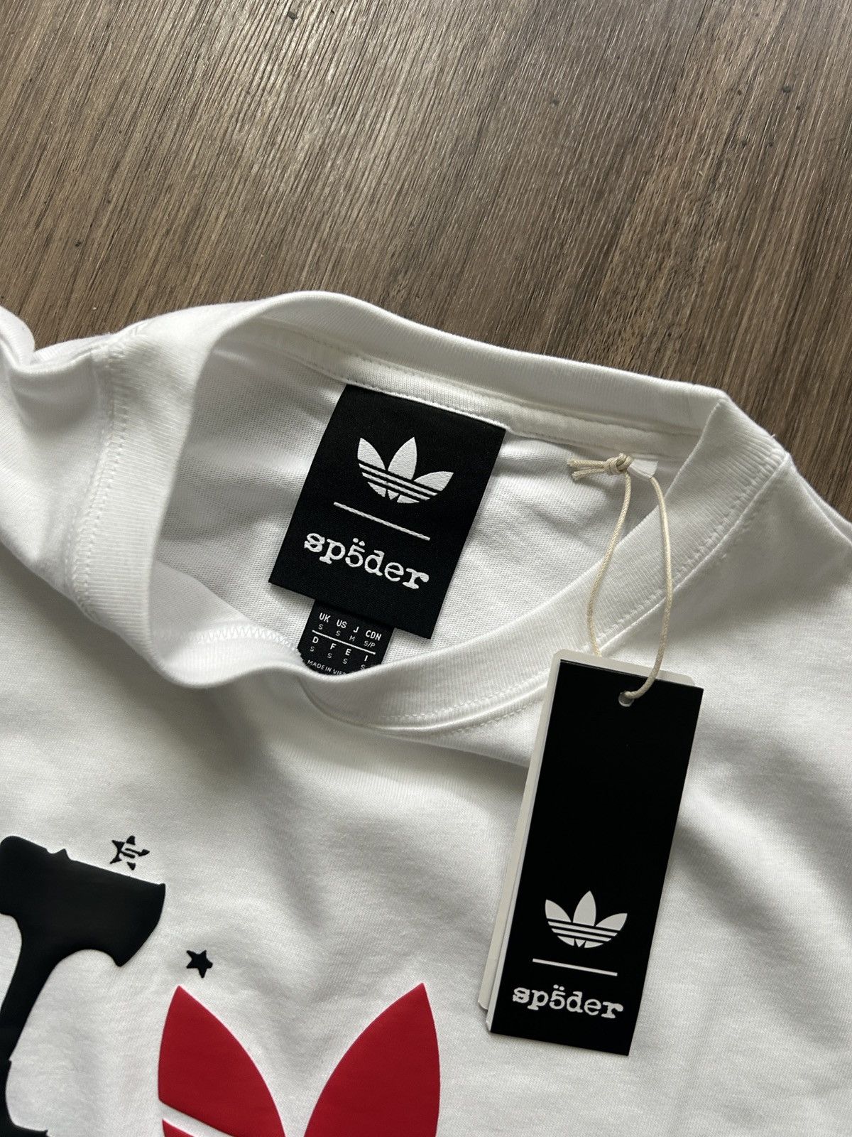 Sp5der Sp5der X Adidas T shirt Size US S / EU 44-46 / 1 - 2 Thumbnail