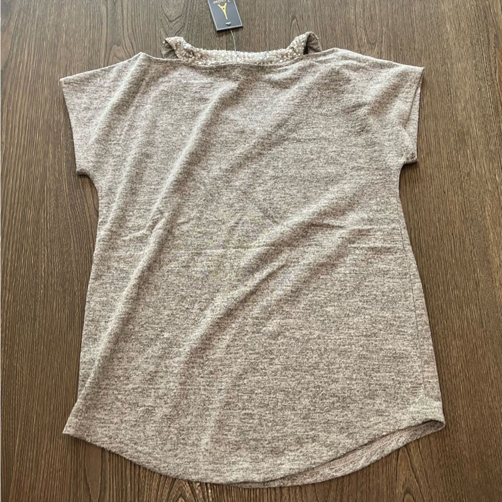 Vintage NWT Louise Paris Heathered Gray Collar Blouse Size S Size S / US 4 / IT 40 - 5 Thumbnail