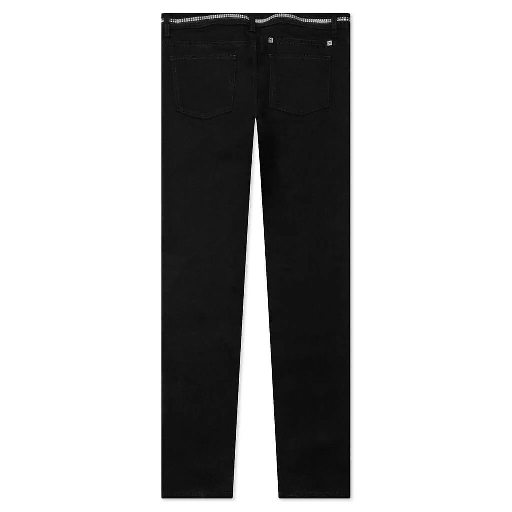Givenchy Skinny Denim Jeans in Black Size US 29 - 2 Thumbnail