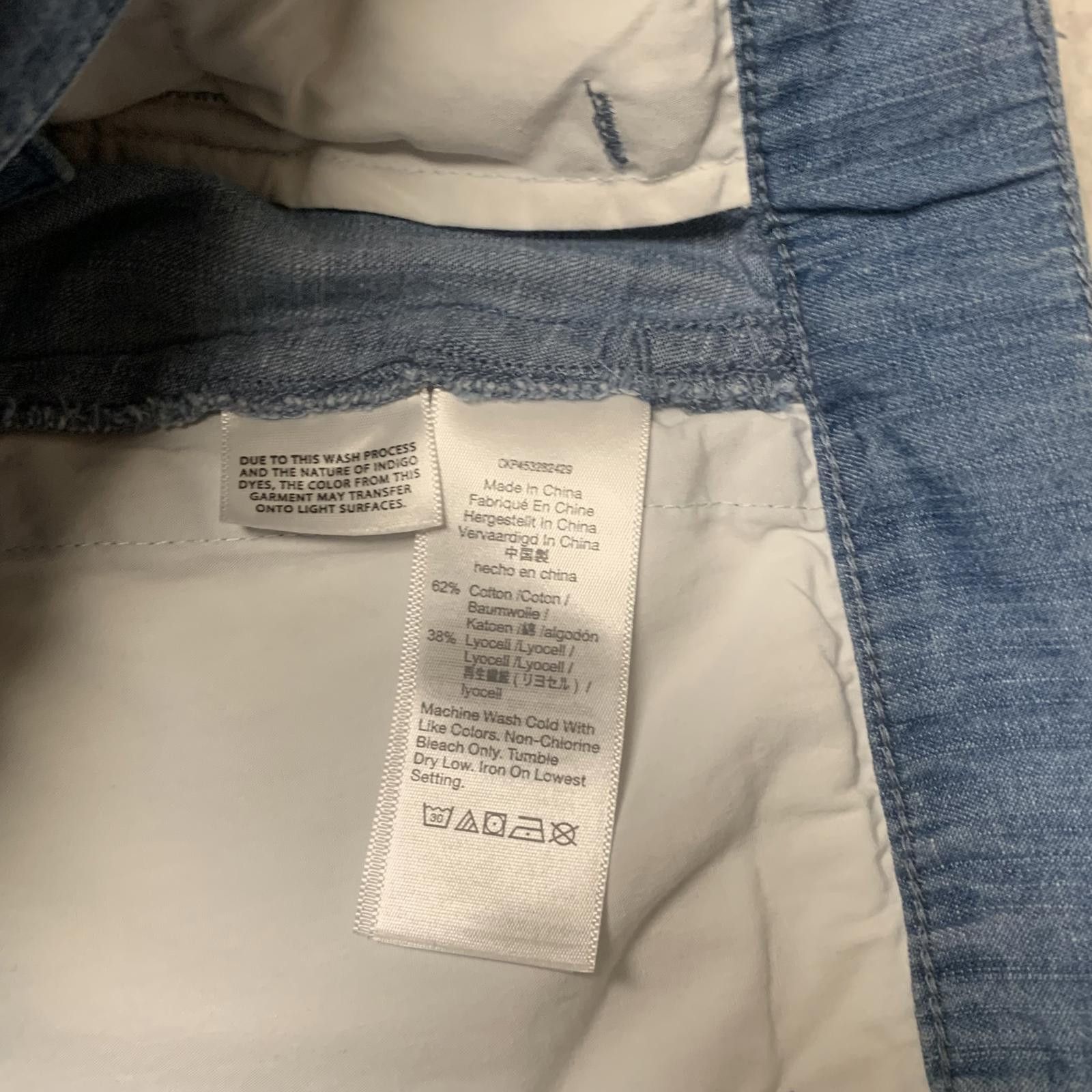 Madewell Madewell Women's Sz 28 Blue Chambray Bermuda Shorts W30 Size 28" / US 6 / IT 42 - 7 Thumbnail