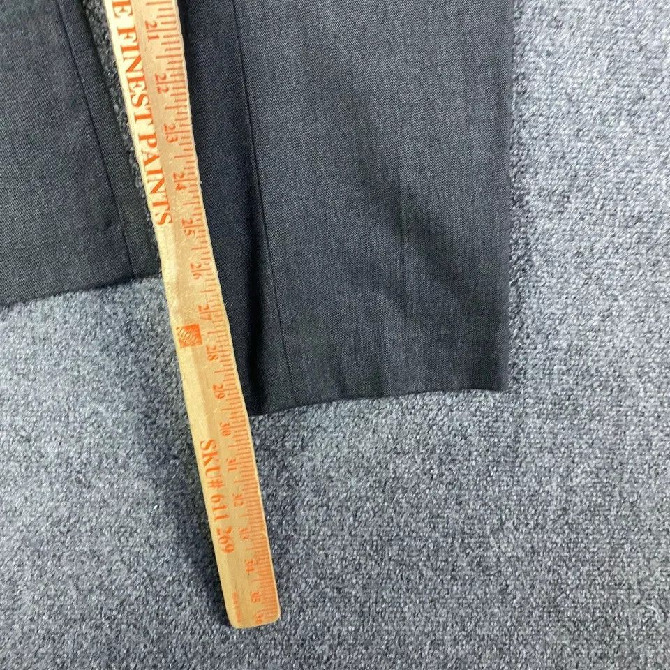 H&M H&M Pants Men's 32R Gray Chino Polyester Blend Slash Pockets Size US 32 / EU 48 - 3 Thumbnail