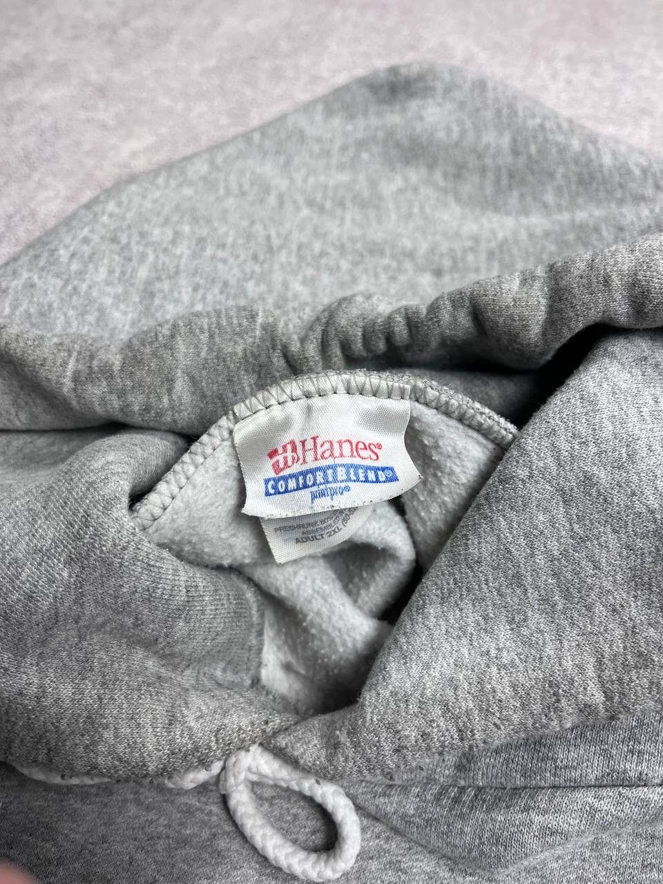 Vintage Vintage Made In USA Boxy Heavy Cotton Hoodie Rare XL Size US XL / EU 56 / 4 - 4 Thumbnail