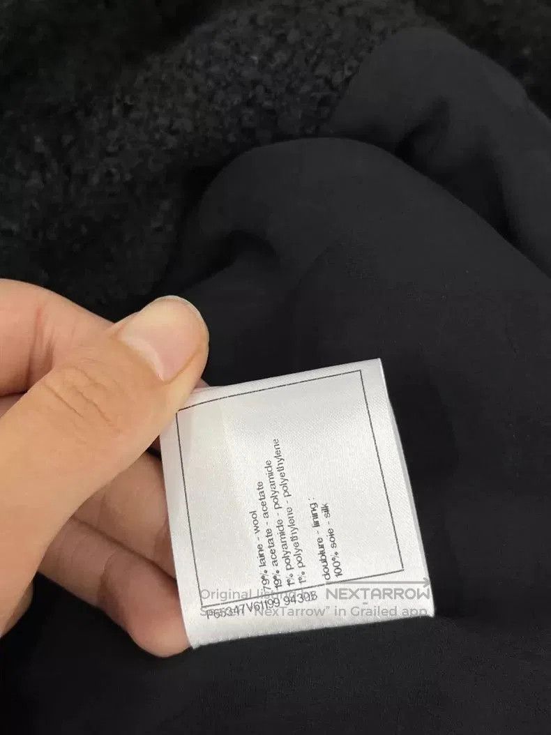 Chanel Chanel Black Gold Button Wave Edge Coat. Size US M / EU 48-50 / 2 - 7 Thumbnail