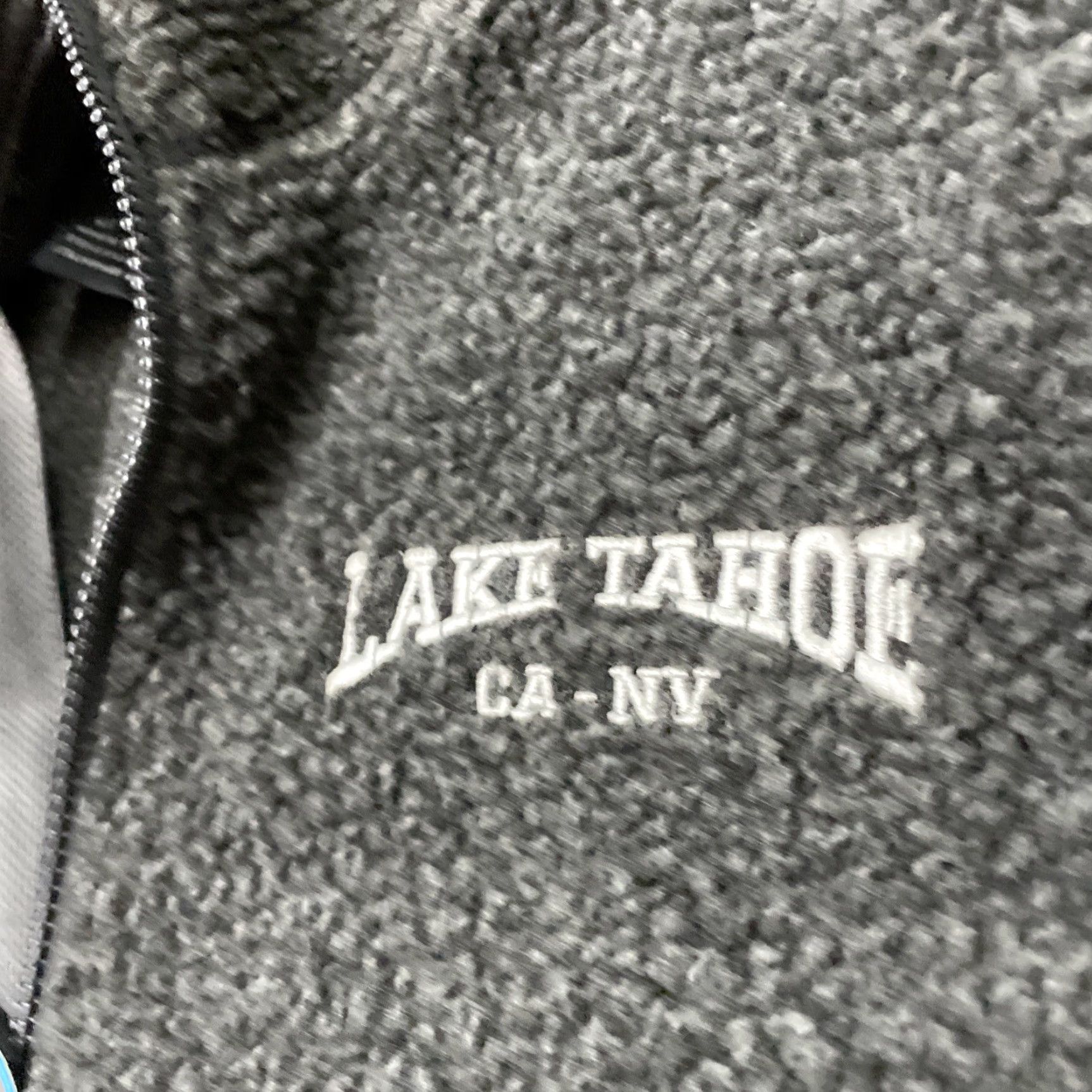 Vintage VINTAGE I5Apparel Sherpa Fleece 1/4 Zip Hood TAHOE Adult Large Charcoal Gray Warmth NEW Size US L / EU 52-54 / 3 - 7 Thumbnail