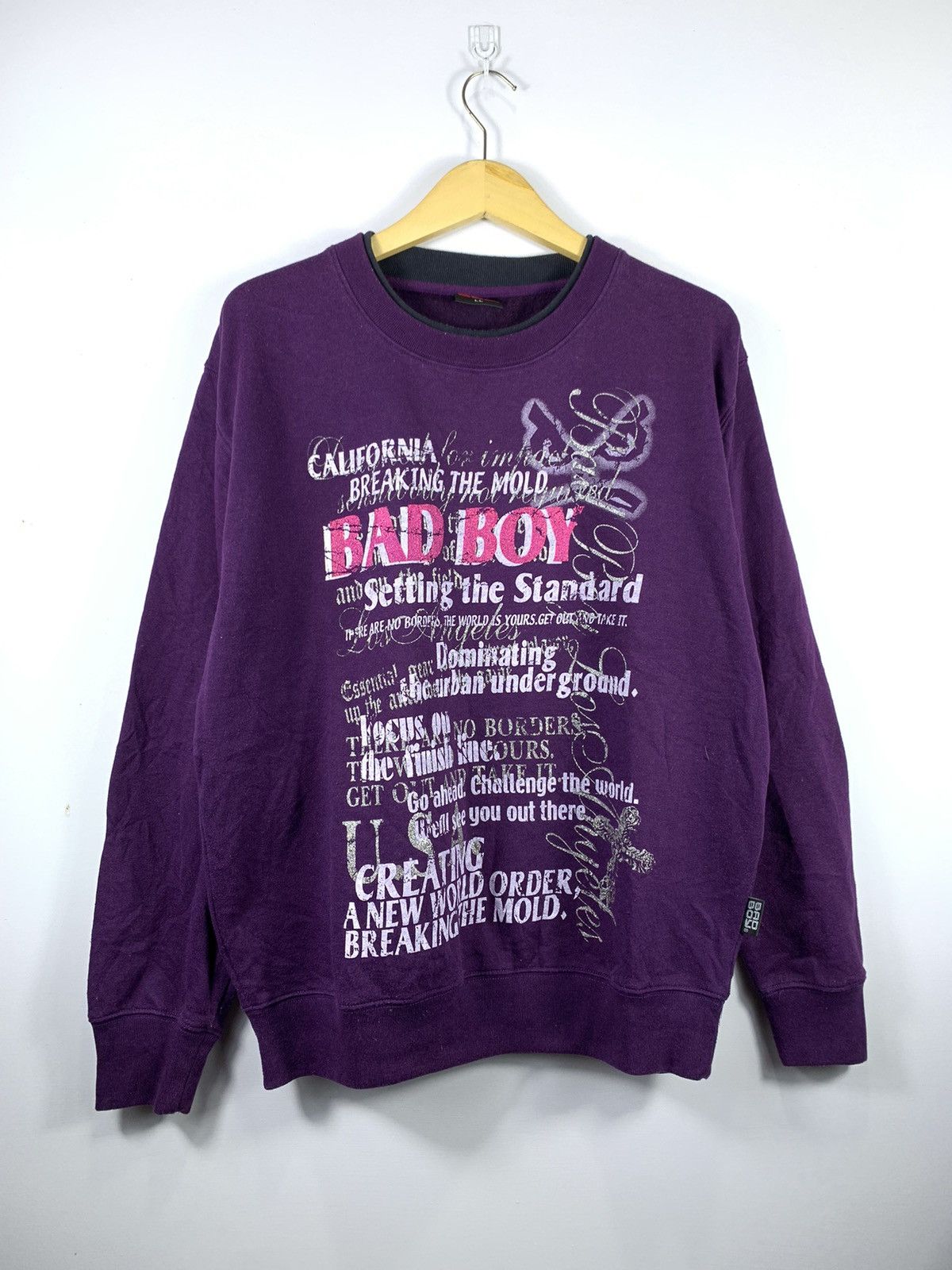 If Six Was Nine × Japanese Brand × Le Grande Bleu (L.G.B.) Japanese Bad boy poem punk double layers style Size US L / EU 52-54 / 3 - 1 Thumbnail