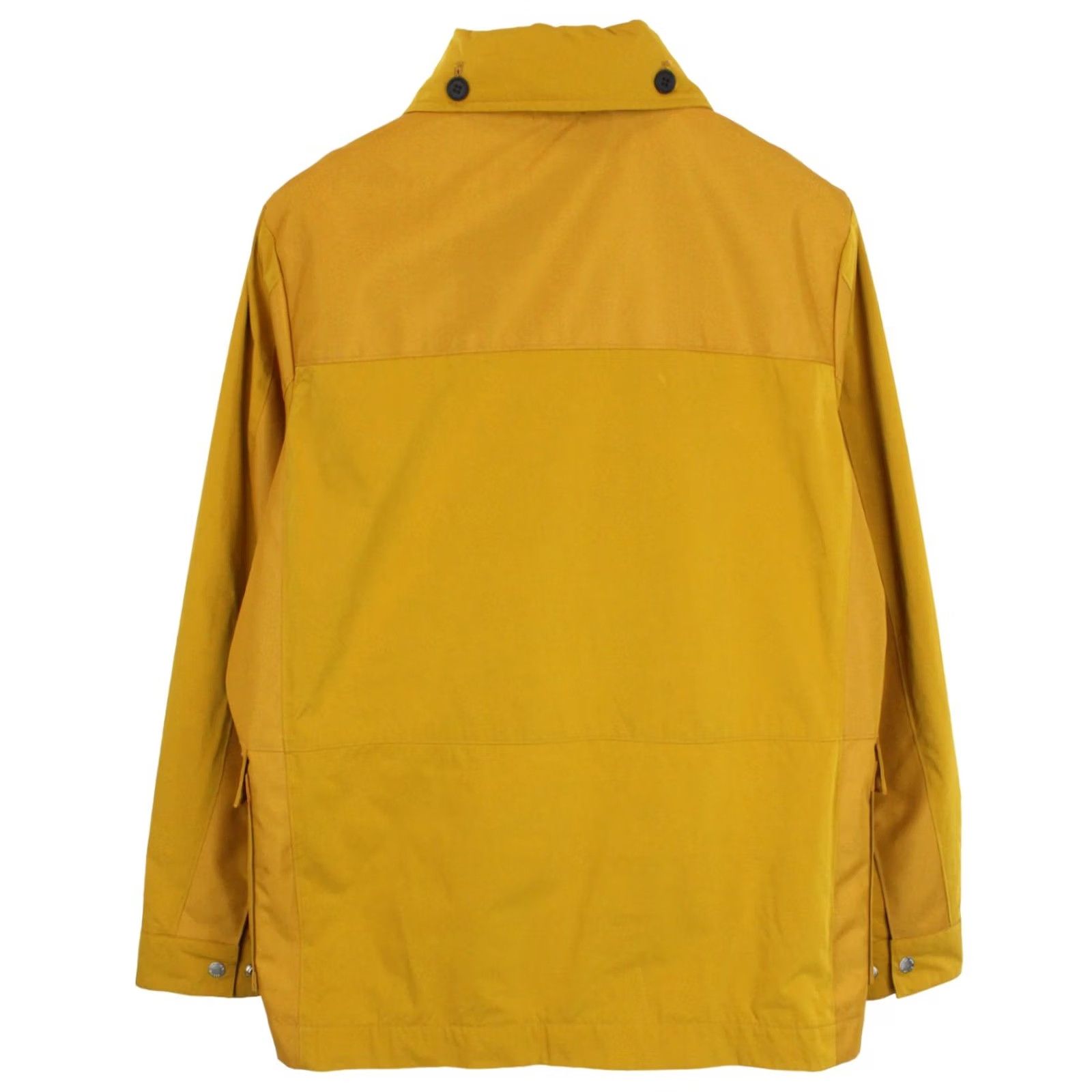 Scotch & Soda SCOTCH & SODA Jacket Men's LARGE Full Zip Hidden Hood Drawstring Waist Mustard Regular Size Mens Size US L / EU 52-54 / 3 - 2 Thumbnail