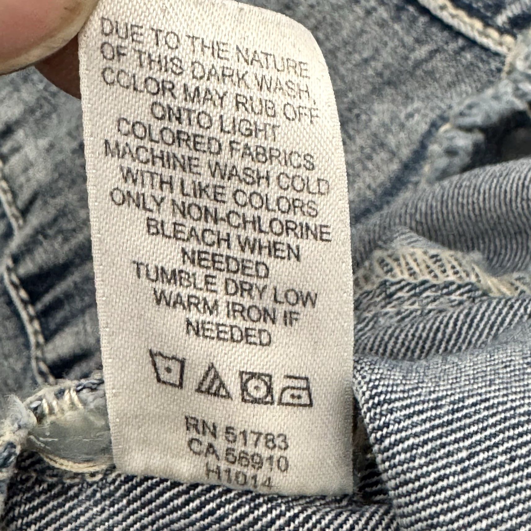 Vintage Maurices Denim Vest Sz 2 Distressed Western Retro Y2K Grunge Western Streetwear Size XS / US 0-2 / IT 36-38 - 6 Thumbnail