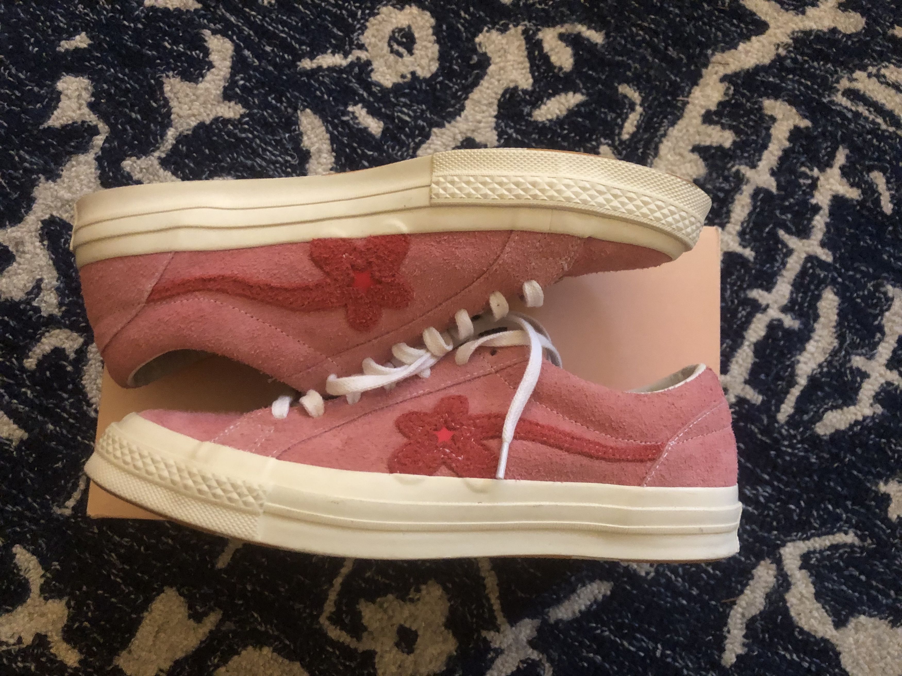 Converse × Golf le Fleur Golf Le Fleur x Converse One Star OX "Geranium Pink" Size US 9 / EU 42 - 3 Thumbnail