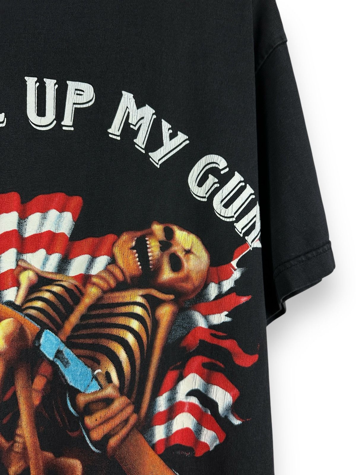 Vintage I'll Give Up My Gun When Pry It From My Cold Dead Fingers Size US L / EU 52-54 / 3 - 8 Thumbnail