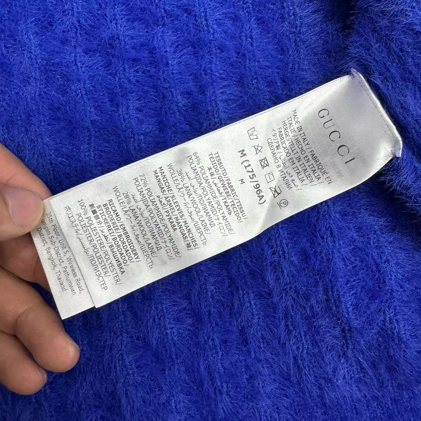 Gucci Gucci Adidas white & blue zip-up sweater jacket Size US M / EU 48-50 / 2 - 6 Thumbnail