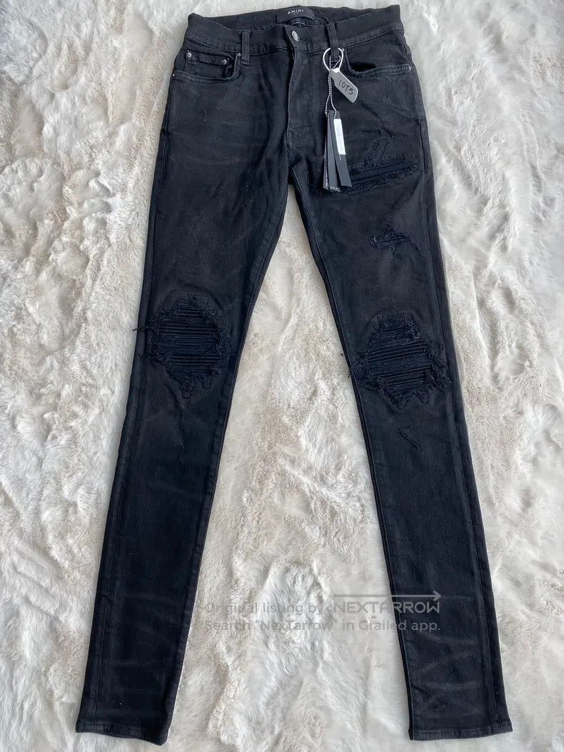 Amiri Amiri Size 28 Washed black mx1 jeans Size US 28 / EU 44 - 1 Thumbnail