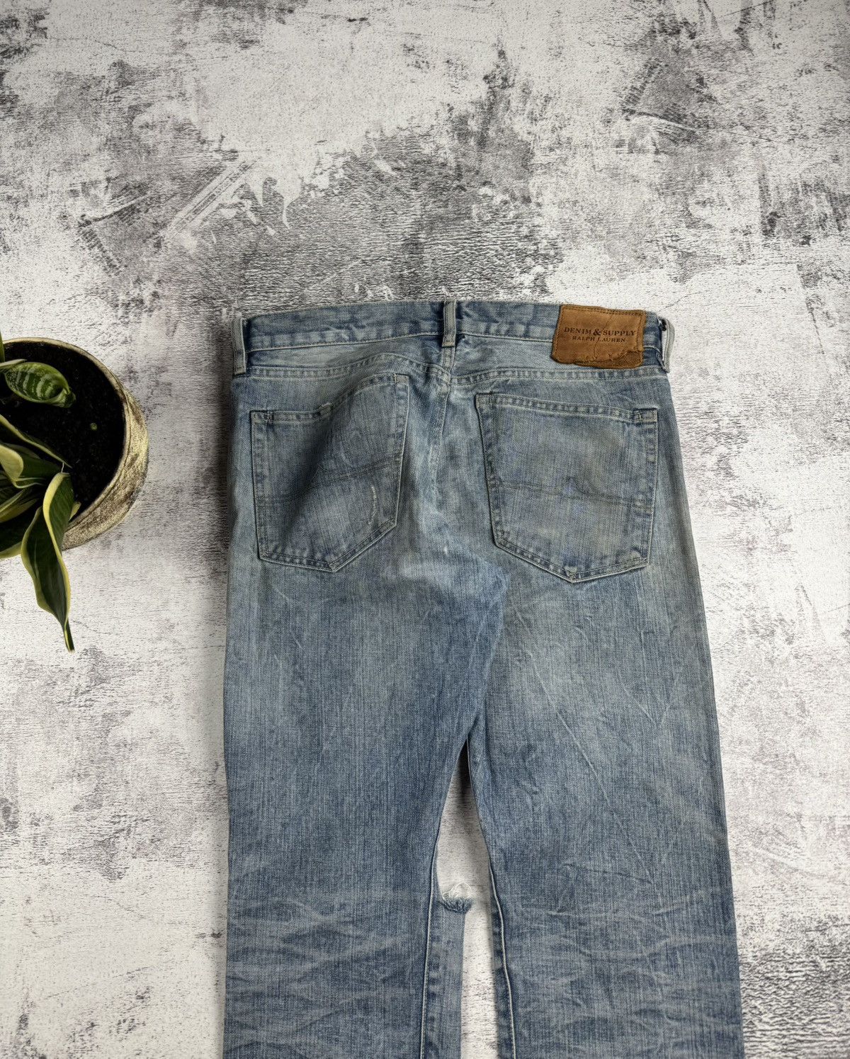 Denim & Supply Ralph Lauren Vintage Denim & Supply 32/34 Ralph Lauren Slim Distressed Jeans Pants Trousers Size US 32 / EU 48 - 17 Thumbnail
