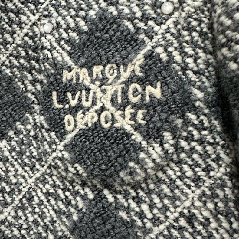 Louis Vuitton Louis Vuitton Fey Dong Rhombus Check Jacket Size US L / EU 52-54 / 3 - 3 Thumbnail