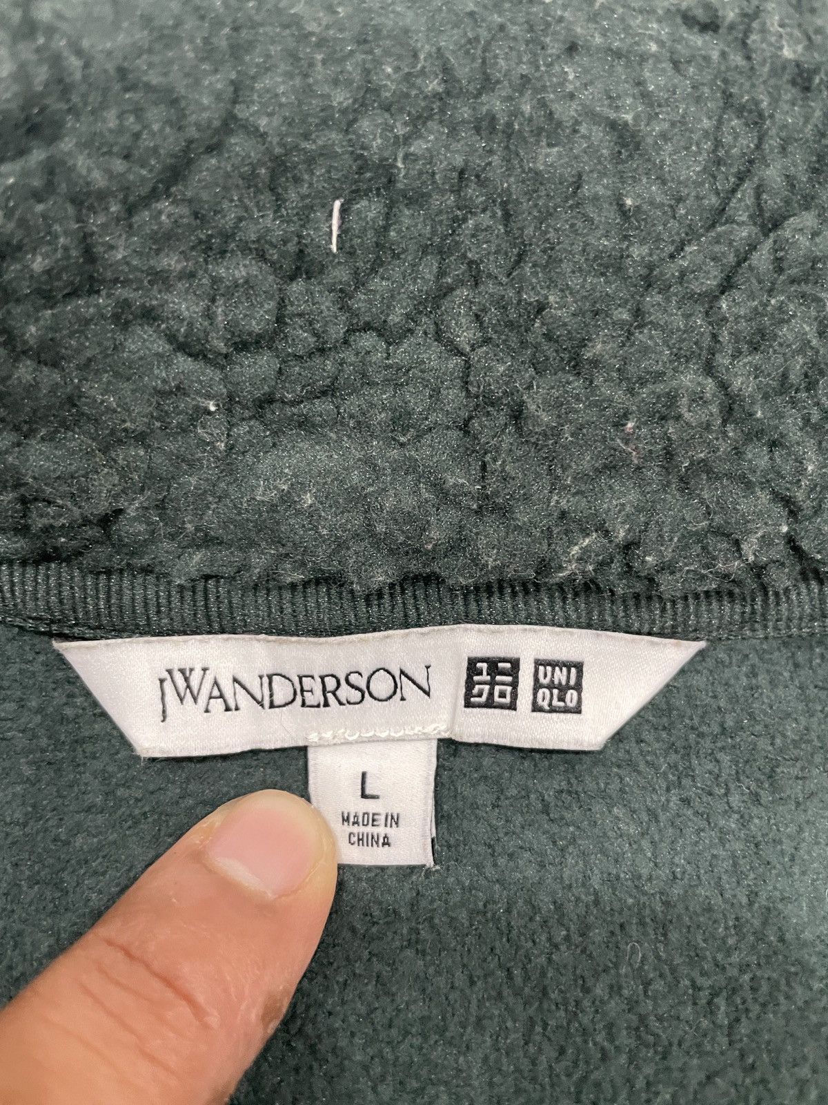JW Anderson × Uniqlo J.W Anderson x Uniqlo Men’s large Pile-Lined Fleece Full-Zip Size US L / EU 52-54 / 3 - 5 Thumbnail