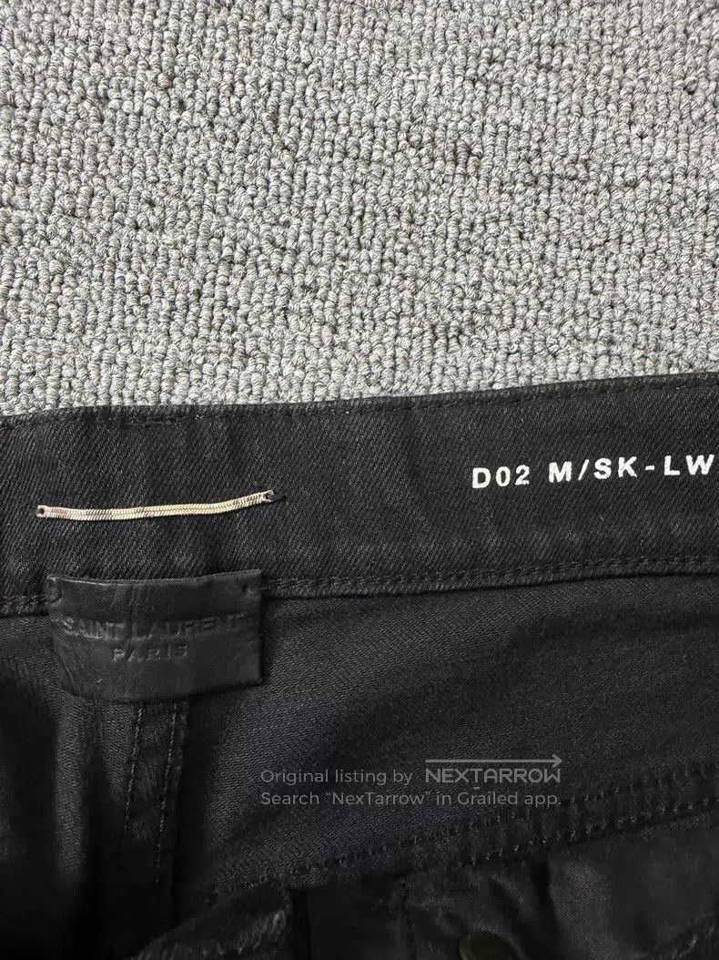 Saint Laurent Paris Saint Laurent Paris Black Basic Denim Jeans i Size US 32 / EU 48 - 4 Thumbnail