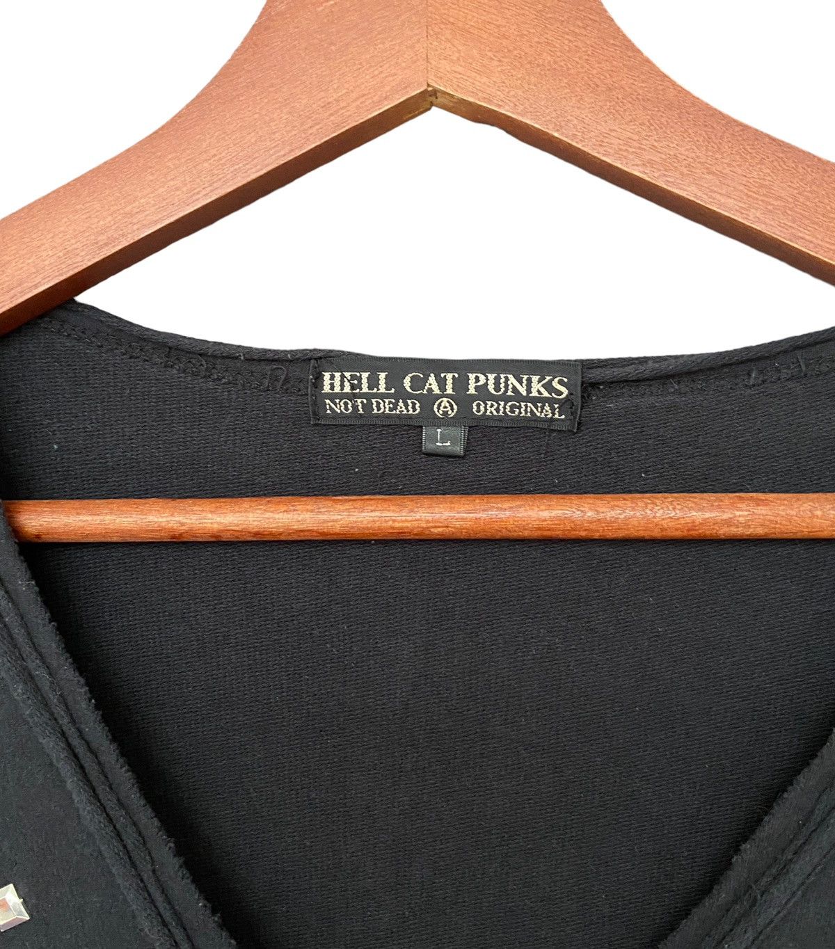 Japanese Brand × Vintage Vintage Japanese Brand Hell Cat Punks Jacket 1990s Size US L / EU 52-54 / 3 - 6 Thumbnail