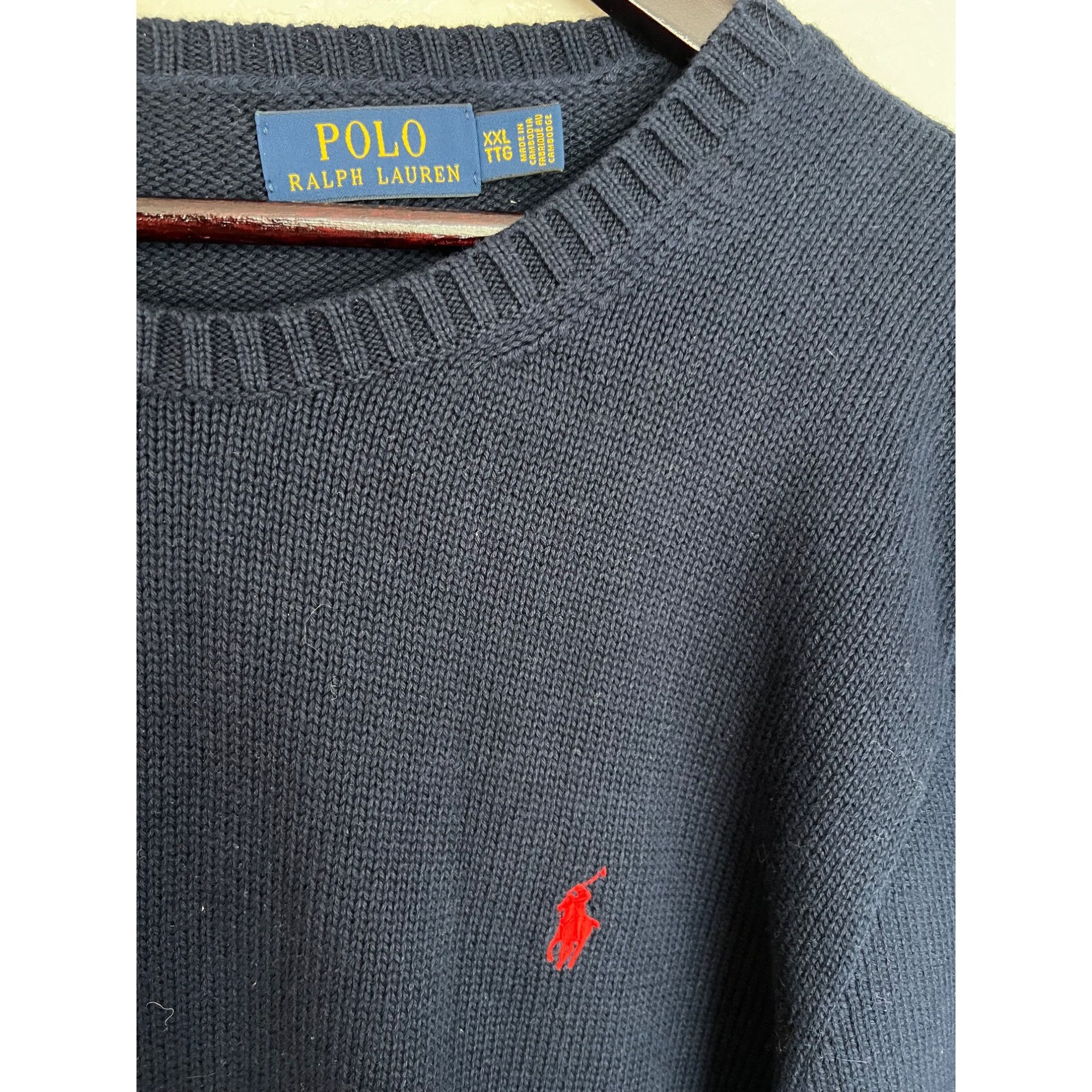 Polo Ralph Lauren Polo Ralph Lauren Cotton Sweater - Size XXL Size US XXL / EU 58 / 5 - 2 Thumbnail