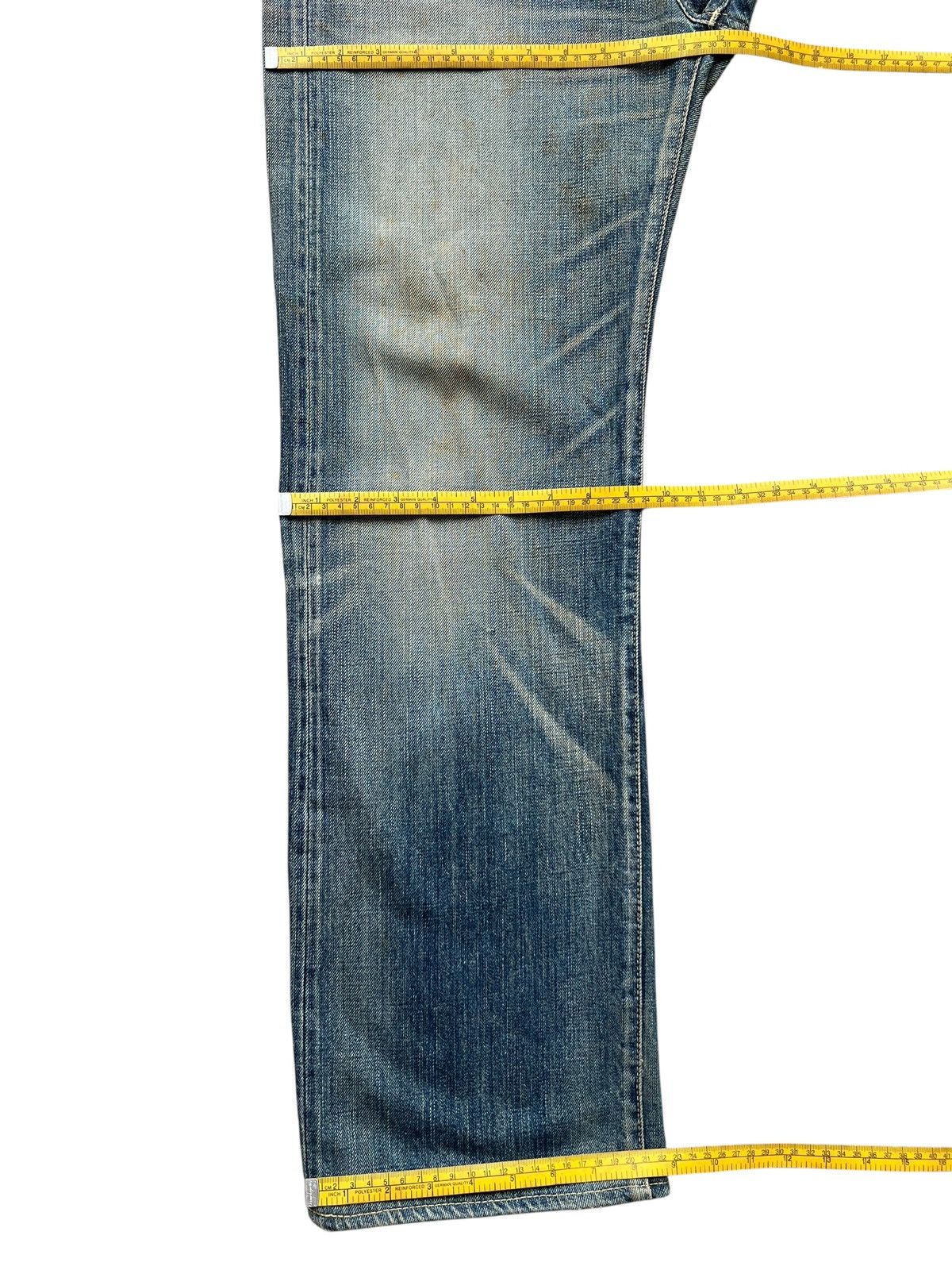 OMNIGOD Vintage Omnigod Selvedge Mudwash Distressed Denim Jeans 34 Size US 34 / EU 50 - 15 Thumbnail