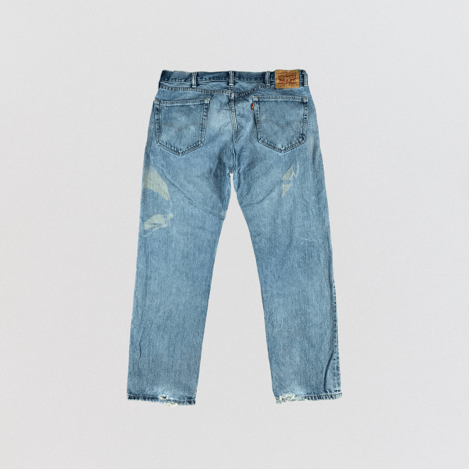 Levi's × Vintage Vintage Blue Wash Levis 505 Jeans-JM3159 Size US 37 - 2 Thumbnail