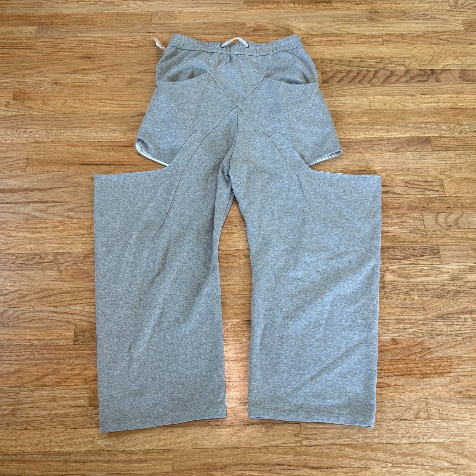 NAMESAKE NAMESAKE Jalen Drape Sweatpants In Gray Large Size US 34 / EU 50 - 3 Thumbnail