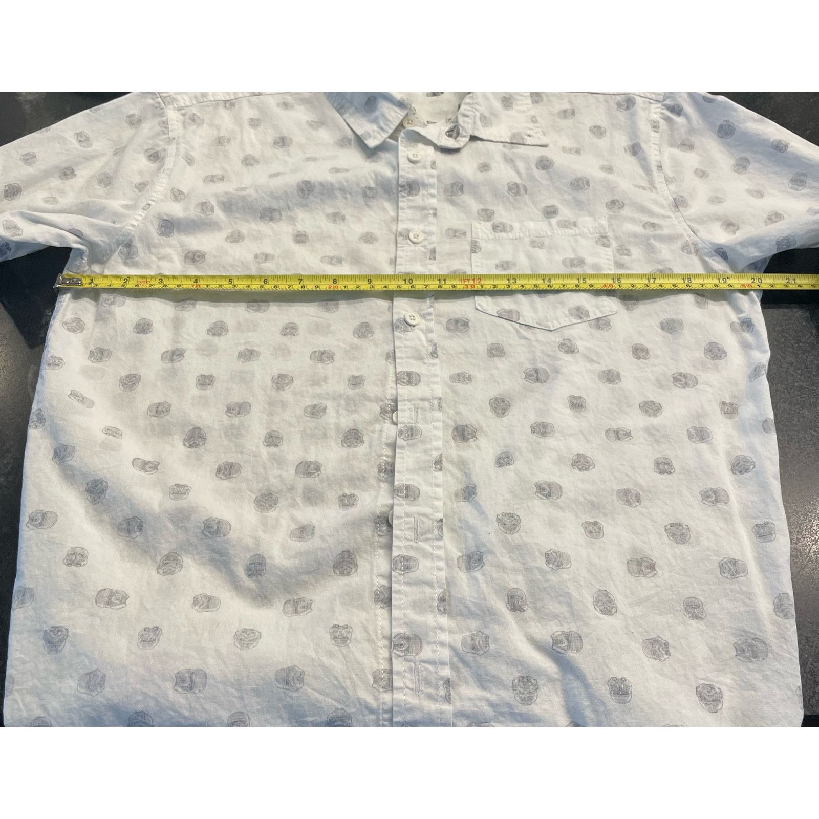 Star Wars Star Wars White Reverse Stormtrooper Print SM 100% Cotton Size US S / EU 44-46 / 1 - 8 Thumbnail